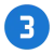 The number 3 inside a blue circle.