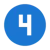 The number 4 inside a blue circle.