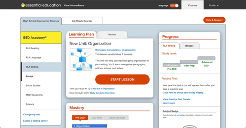 Writing – Homeroom Example